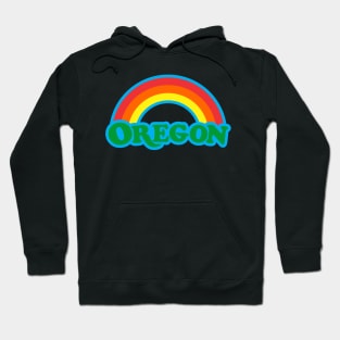 Rainbow Oregon Hoodie